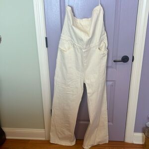 Off- White Fashionova strapless jumper